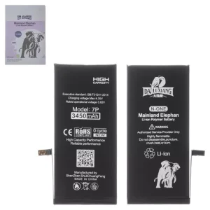 Акумулятор Da Luxiang для Apple iPhone 7 Plus, Li-ion, 3,82 B, 3450 мАг, збільшена ємність, original IC