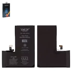 Акумулятор Deji для Apple iPhone 15 Pro, Li-ion, 3,879 B, 3400 мАг, збільшена ємність, без помилки, decode battery