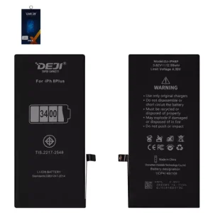 Акумулятор Deji для Apple iPhone 8 Plus, Li-ion, 3,82 B, 3400 мАг, збільшена ємність, original IC