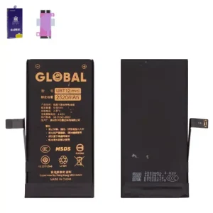 Акумулятор Mechanic для Apple iPhone 12 mini, Li-Polymer, 3,8 В, 2520 мАг, збільшена ємність, original IC