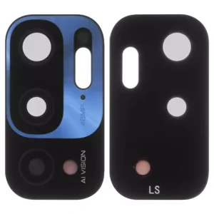 Скло камери для Xiaomi Redmi Note 10 5G, чорне, M2103K19G, M2103K19C