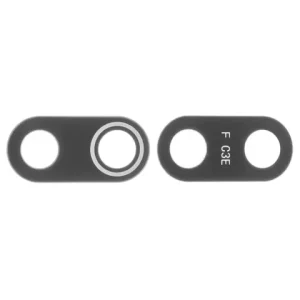 Скло камери для Xiaomi Redmi 7A, чорне, без рамки, MZB7995IN, M1903C3EG, M1903C3EH, M1903C3EI