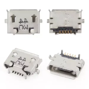 Конектор зарядки для мобільних телефонів, 5 pin, тип 10, micro-USB тип-B