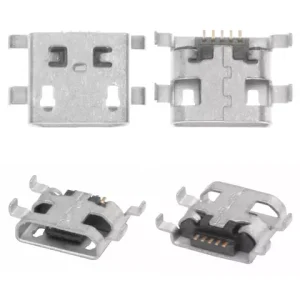 Конектор зарядки для мобільних телефонів, 5 pin, тип 15, micro-USB тип-B