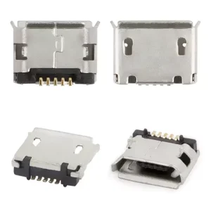 Конектор зарядки для мобільних телефонів, 5 pin, тип 6, micro-USB тип-B