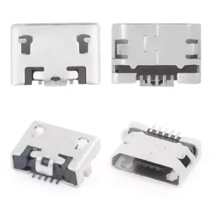 Конектор зарядки для мобільних телефонів, 5 pin, тип 5, micro-USB тип-B