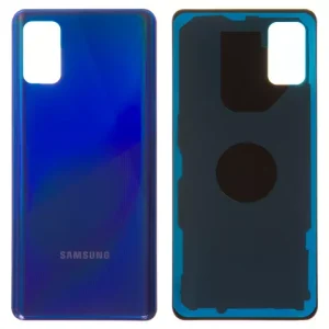 Задня панель корпуса для Samsung A415 Galaxy A41, синя, prism crush blue