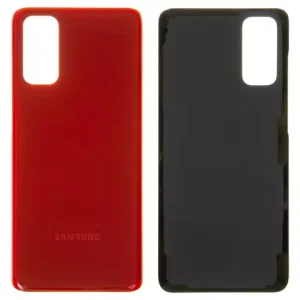 Задня панель корпуса для Samsung G980 Galaxy S20, червона, aura red