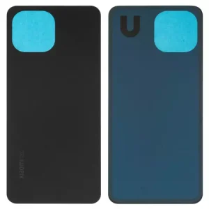 Задня панель корпуса для Xiaomi Mi 11 Lite, Mi 11 Lite 5G, Mi 11 Lite 5G NE, чорна,