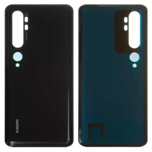 Задня панель корпуса для Xiaomi Mi Note 10, Mi Note 10 Pro, чорна, M1910F4G, M1910F4S