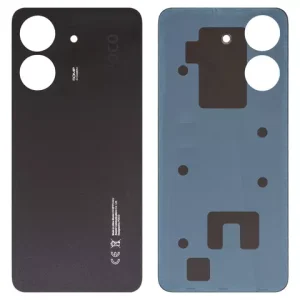 Задня панель корпуса для Xiaomi Poco C65, чорна, black