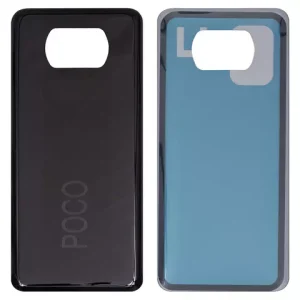 Задня панель корпуса для Xiaomi Poco X3, сіра, MZB07Z0IN, MZB07Z1IN, MZB07Z2IN, MZB07Z3IN, MZB07Z4IN, MZB9965IN, M2007J20CI