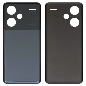 Задня панель корпуса для Xiaomi Redmi Note 13 Pro Plus, чорна, fushion black