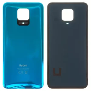 Задня панель корпуса для Xiaomi Redmi Note 9 Pro, синя, 64 Мп, M2003J6B2G