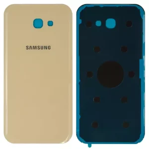 Задня панель корпуса для Samsung A720F Galaxy A7 (2017), золотиста