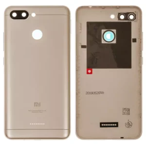 Задня панель корпуса для Xiaomi Redmi 6, золотиста, на 1 SIM-карту