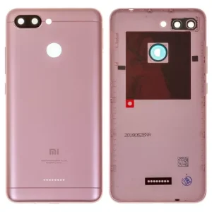 Задня панель корпуса для Xiaomi Redmi 6, рожева, на 1 SIM-карту