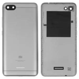 Задня панель корпуса для Xiaomi Redmi 6A, сіра, на 1 SIM-карту