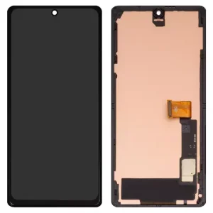 Дисплей для Google Pixel 7 Pro, чорний, з рамкою, Сopy, (TFT)
