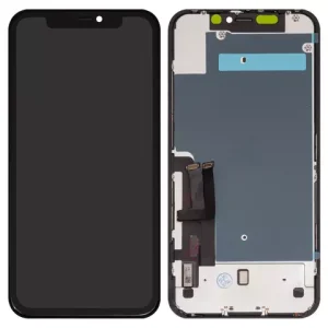 Дисплей для iPhone 11, чорний, з рамкою, Copy, (TFT), ZY, LTPS HD+