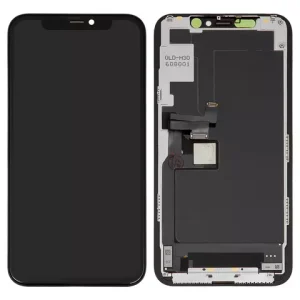 Дисплей для iPhone 11 Pro, чорний, з рамкою, Copy, (TFT), ZY LTPS FHD
