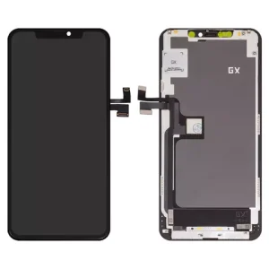 Дисплей для iPhone 11 Pro Max, чорний, з рамкою, Copy, (TFT), GX