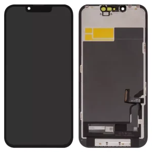 Дисплей для iPhone 13, чорний, з рамкою, Copy, (TFT), ZY, LTPS FHD