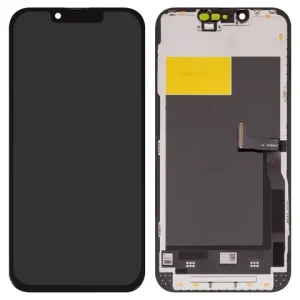 Дисплей для iPhone 13 Pro, чорний, з рамкою, Copy, (TFT), ZY, LTPS HD+