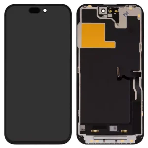 Дисплей для iPhone 14 Pro, чорний, з рамкою, Copy, (TFT), ZY, LTPS FHD