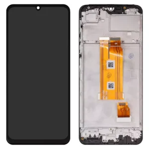 Дисплей для Realme Note 60, чорний, з рамкою, High Copy, RMX3933