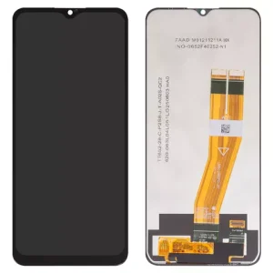 Дисплей для Samsung A025F/DS Galaxy A02s, M025 Galaxy M02s, чорний, без рамки, Сopy, з жовтим шлейфом, (160,5×72 mm)