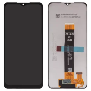 Дисплей для Samsung A127 Galaxy A12 Nacho, чорний, без рамки, (Box) BV065WBM-L0A-8K02_R0.0/HL6127JX-L0A-8K02_R0.0