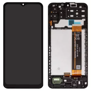 Дисплей для Samsung A135 Galaxy A13, M135 Galaxy M13, чорний, з рамкою, Original (PRC), BS066FBM-L01-D800_R5.7