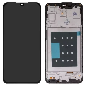 Дисплей для Samsung A175 Galaxy A17 4G, чорний, з рамкою, High Copy, (OLED)