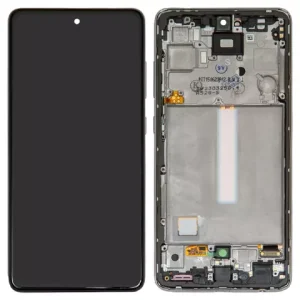 Дисплей для Samsung A525 Galaxy A52, A526 Galaxy A52 5G, білий, з рамкою, Original (PRC)