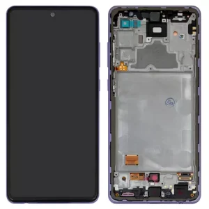 Дисплей для Samsung A725 Galaxy A72, A726 Galaxy A72 5G, фіолетовий, з рамкою, Original (PRC)