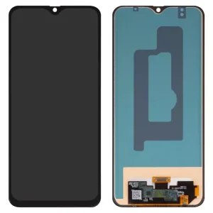 Дисплей для Samsung M215 Galaxy M21, M305 Galaxy M30, M307 Galaxy M30s, M315 Galaxy M31, чорний, з широким