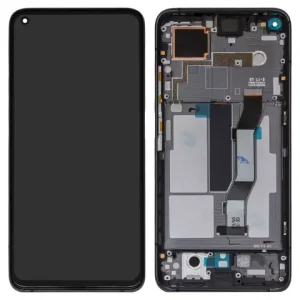 Дисплей для Xiaomi Mi 10T, Mi 10T Pro, Redmi K30s, чорний, з рамкою, Original (PRC), M2007J3SG, M2007J3SY, M2007J3SP,