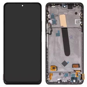 Дисплей для Xiaomi Mi 11i, Poco F3, Redmi K40, чорний, з рамкою, High Copy, (OLED)