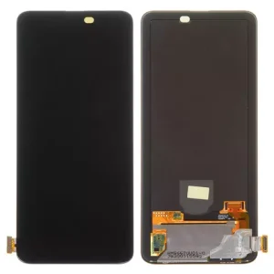 Дисплей для Xiaomi Poco F2 Pro, Redmi K30 Pro, чорний, без рамки, Оригінал (переклеєне скло), M2004J11G