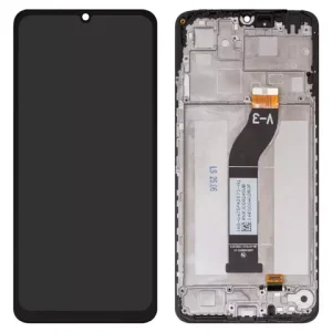 Дисплей для Xiaomi Redmi 13C, чорний, з рамкою, High Copy, (LM5C4090F0-A1)