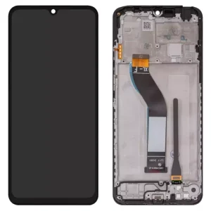 Дисплей для Xiaomi Poco C75, Redmi 14C 4G, Redmi 14C 5G, Redmi A4, чорний, з рамкою, Original (PRC),