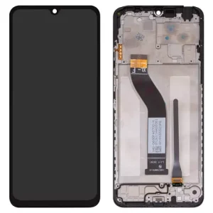 Дисплей для Xiaomi Redmi A3 Pro, чорний, з рамкою, Original (PRC), 2409BRN2CG