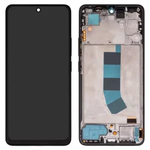 Дисплей для Xiaomi Redmi Note 13 4G, чорний, з рамкою, Сopy, (TFT)