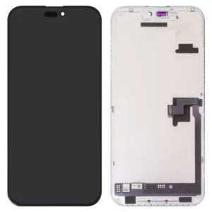 Дисплей JCID для iPhone 16 Pro Max, чорний, з рамкою, High Copy, без помилки, (OLED) hard diagnosable