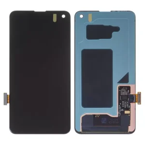 Дисплей для Samsung G970 Galaxy S10e, чорний, без рамки, Оригінал (переклеєне скло)
