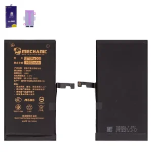 Акумулятор Mechanic для Apple iPhone 15 Plus, Li-Polymer, 3.86 В, 4650 мАг, збільшена ємність, без помилки, diagnosable battery