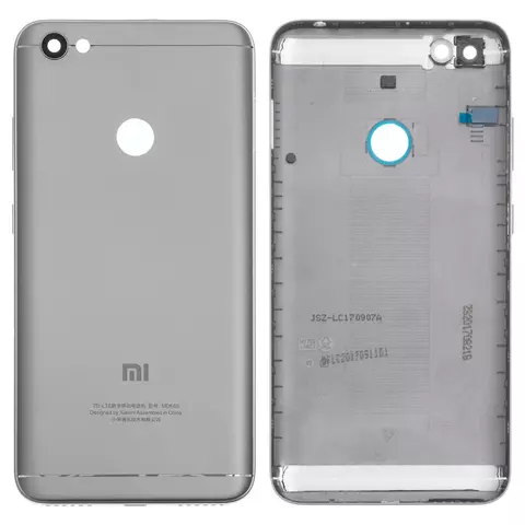 Задня панель корпуса для Xiaomi Redmi Note 5A Prime, чорна, з боковою кнопкою, 3/32GB