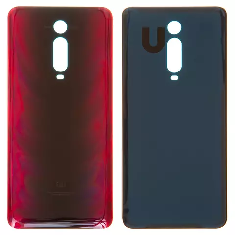 Задня панель корпуса для Xiaomi Mi 9T, Mi 9T Pro, червона, Лого Mi, M1903F10G