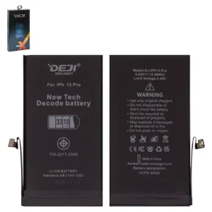 Акумулятор Deji для Apple iPhone 12 Pro, Li-ion, 3,83 B, 3310 мАг, збільшена ємність, без помилки, decode battery